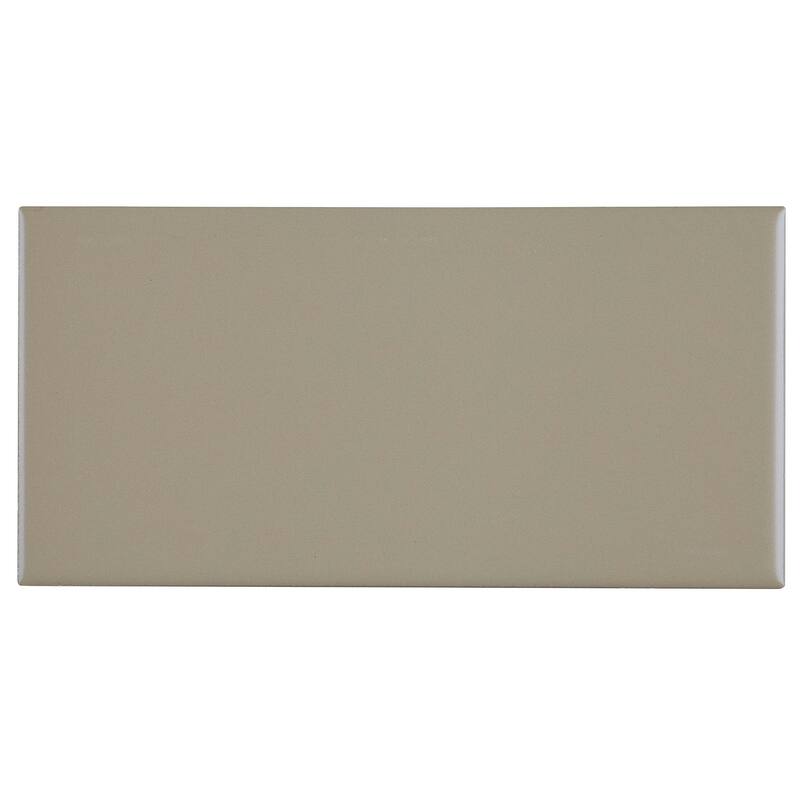 Sophisticated 4x8-inch Glazed Ceramic Field Tile in Matte Architectural Gray - 4x8