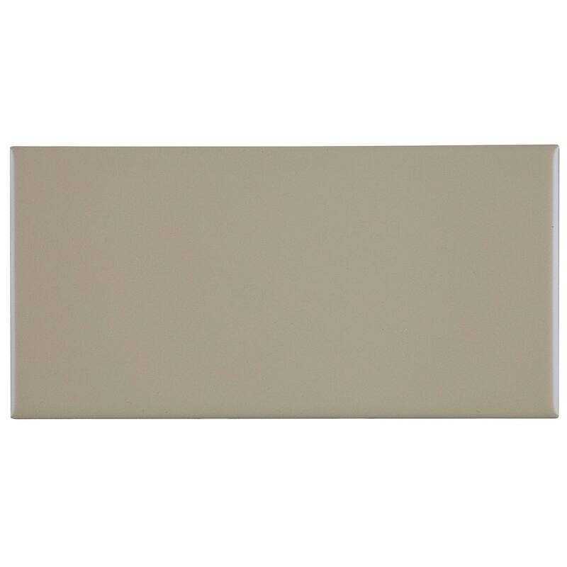 Sophisticated 4x8-inch Glazed Ceramic Field Tile in Matte Architectural Gray - 4x8
