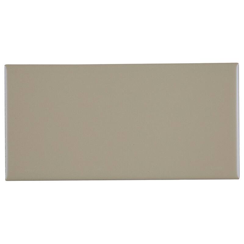 Sophisticated 4x8-inch Glazed Ceramic Field Tile in Matte Architectural Gray - 4x8
