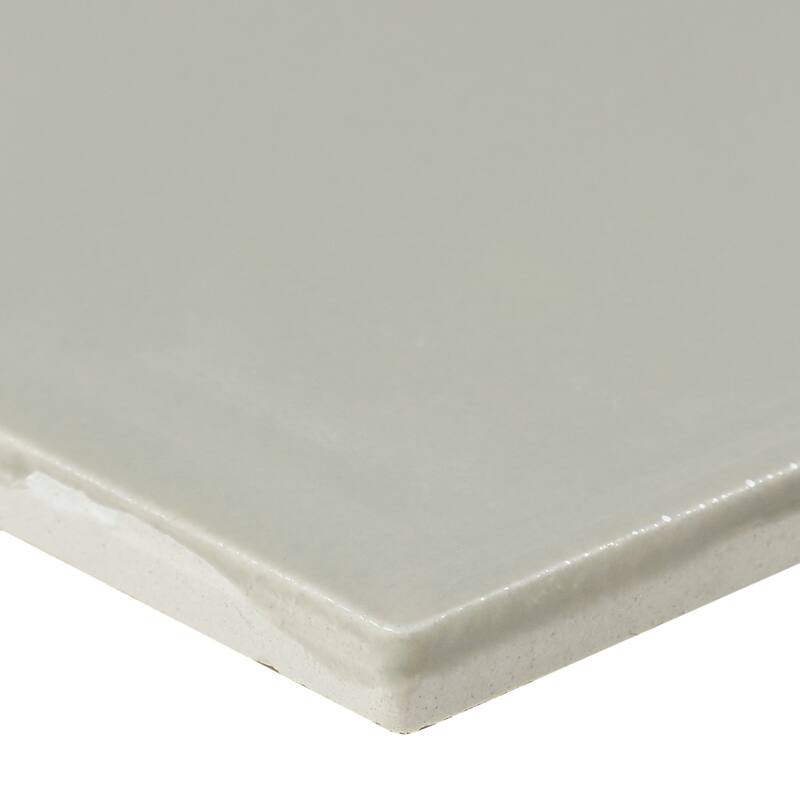 Sophisticated 4x8-inch Glazed Ceramic Field Tile in Architectural Gray - 4x8