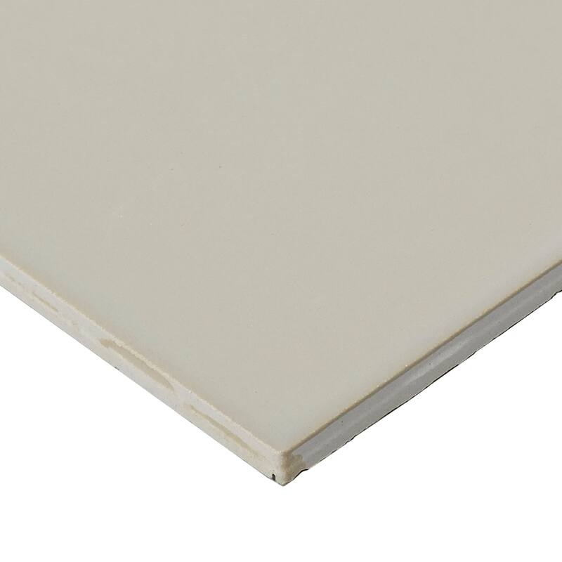 Sophisticated 4x12-inch Glazed Ceramic Field Tile in Matte Urban Putty - 4x12