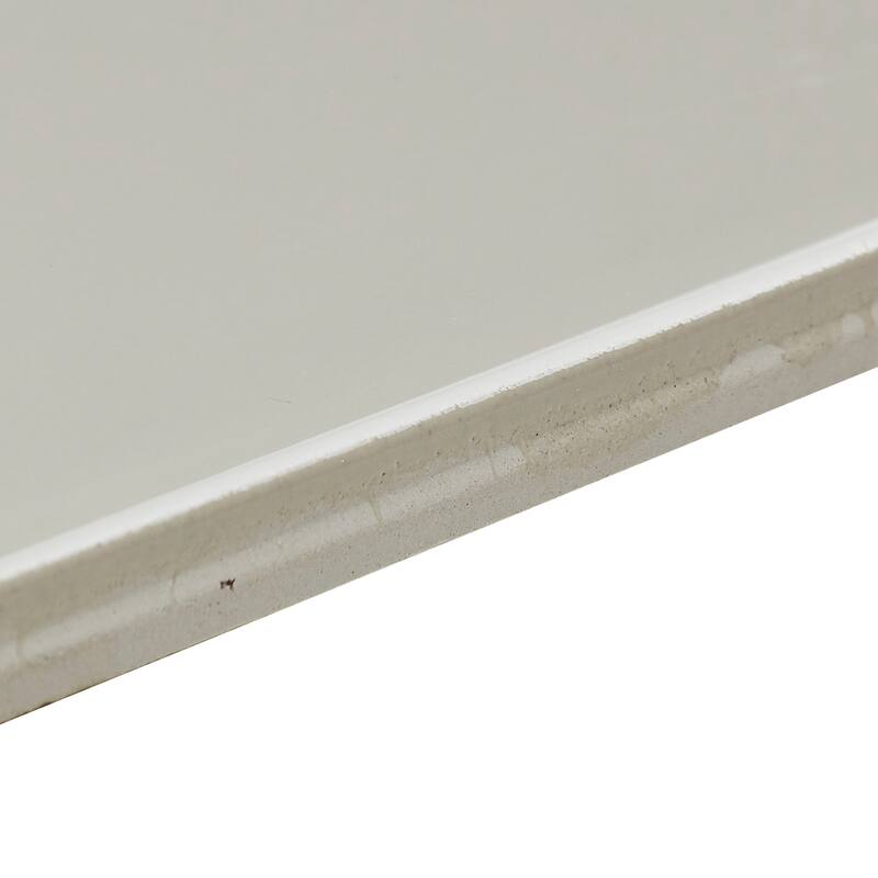Classic Ceramic 3x6-inch Bullnose 6-inch side in Almond - 3x6