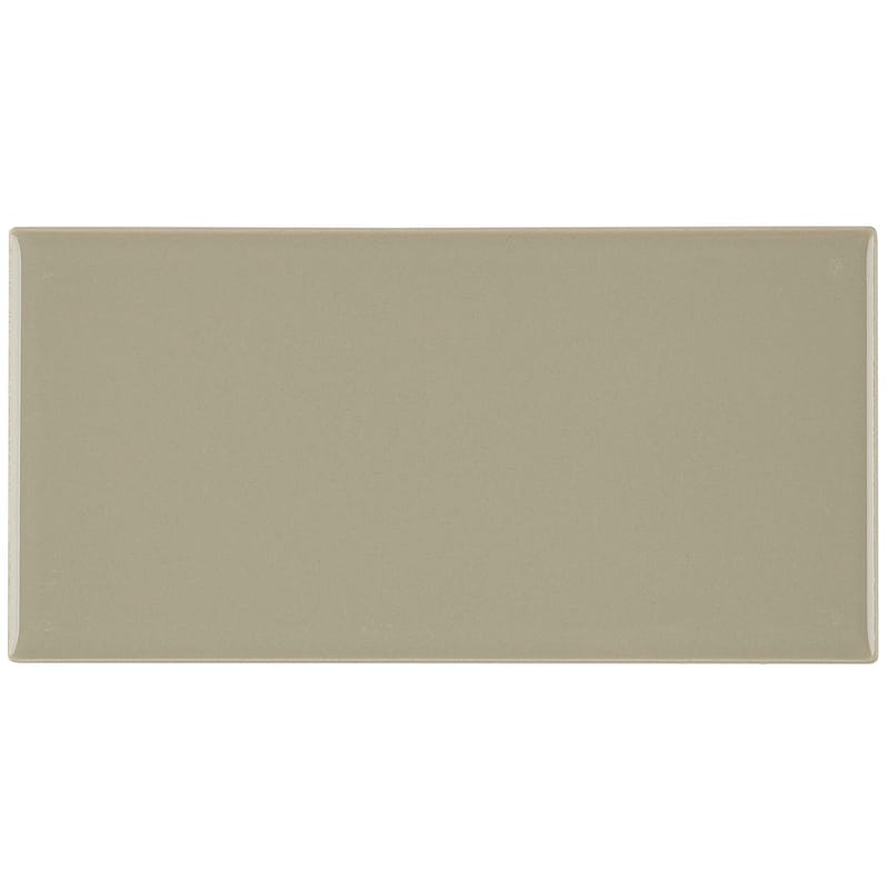 Classic Ceramic 3x6-inch Wall Tile in Architectural Gray - 3x6