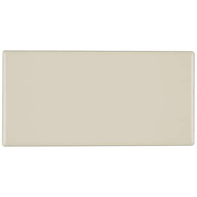 Classic Ceramic 3x6-inch Wall Tile in Almond - 3x6