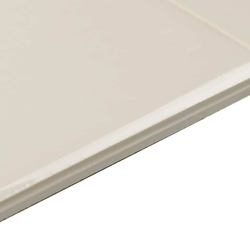 Classic Ceramic 3x6-inch Wall Tile in Almond - 3x6