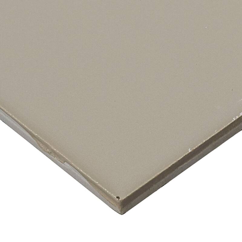 Sophisticated 4x8-inch Glazed Ceramic Field Tile in Urban Putty - 4x8