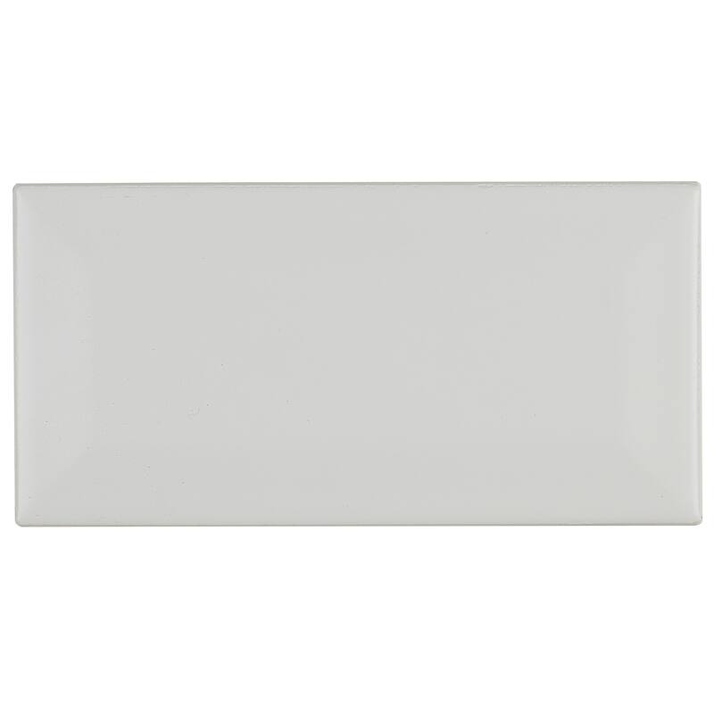 Classic Ceramic 3x6-inch Bullnose 6-inch side in Matte Elemental Tan - 3x6
