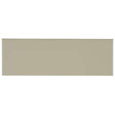 Sophisticated 4x12-inch Glazed Ceramic Field Tile in Matte Architectural Gray - 4x12