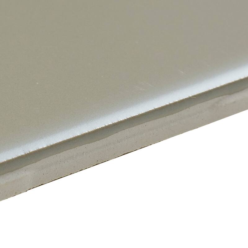 Sophisticated 4x12-inch Glazed Ceramic Field Tile in Matte Architectural Gray - 4x12