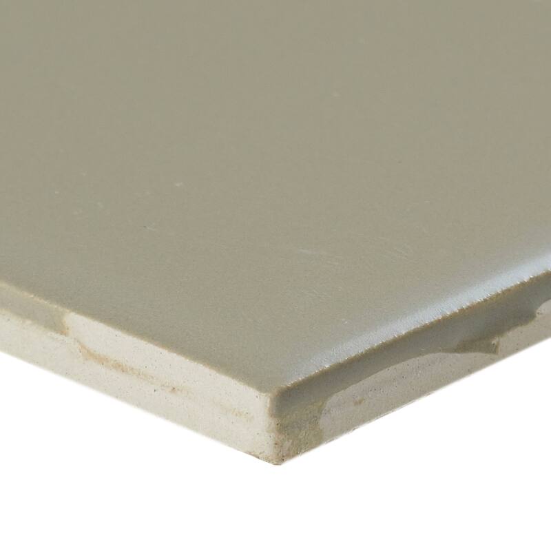 Sophisticated 4x12-inch Glazed Ceramic Field Tile in Matte Architectural Gray - 4x12