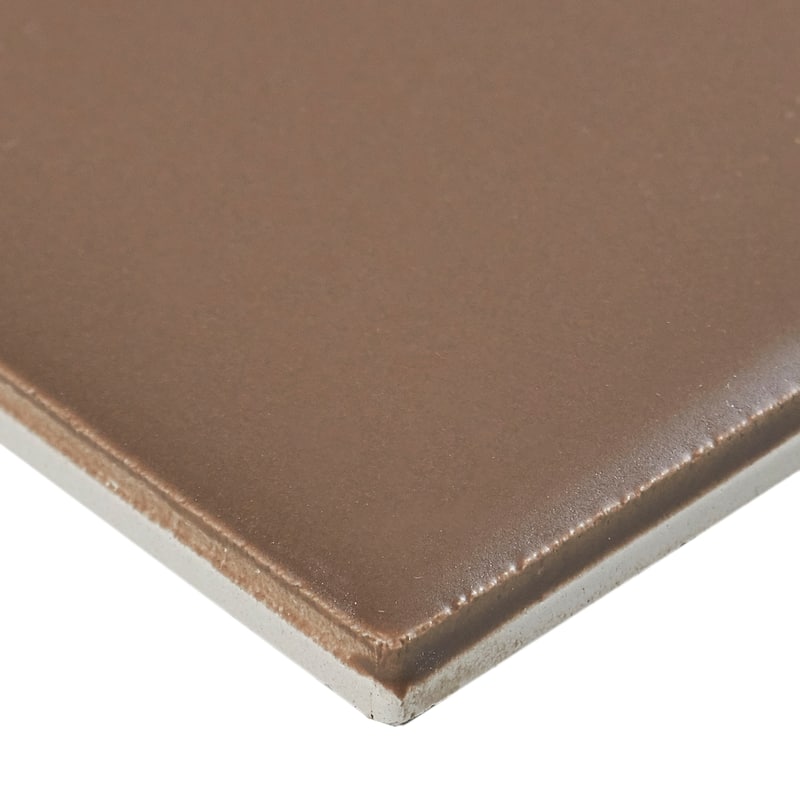 Classic Ceramic 3x6-inch Wall Tile in Matte Artisan Brown - 3x6