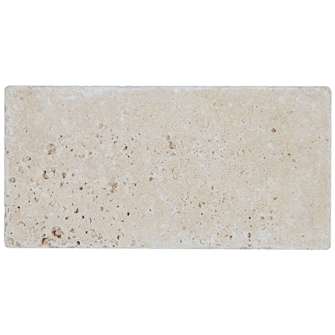 Select Travertine Stone 3x6-inch Tumbled in Ivory Classico - 3x6