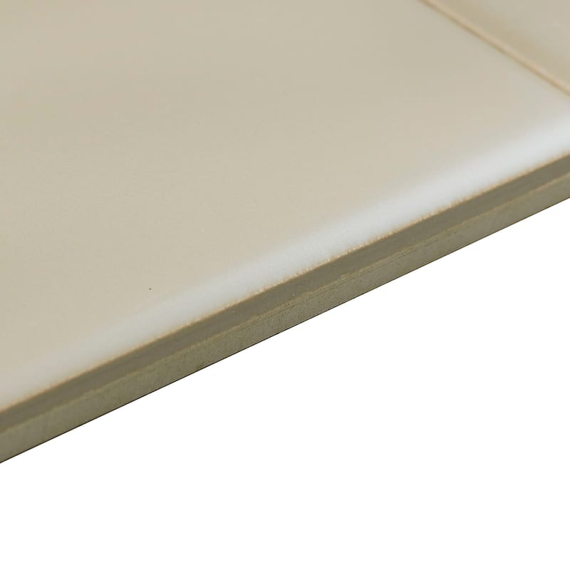 Classic Ceramic 3x6-inch Wall Tile in Matte Urban Putty - 3x6