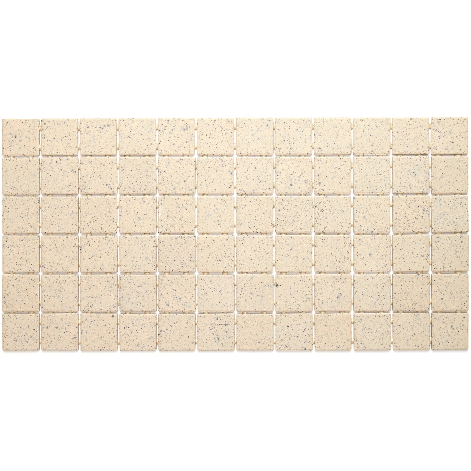 Porcelain 2x2-inch Mosaic Tile in Buffstone Range - 12x24