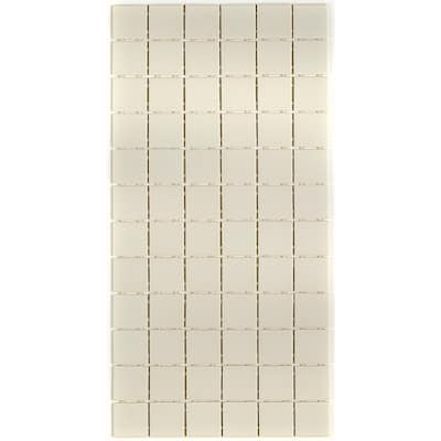 Porcelain 2x2-inch Mosaic Tile in Biscuit - 12x24