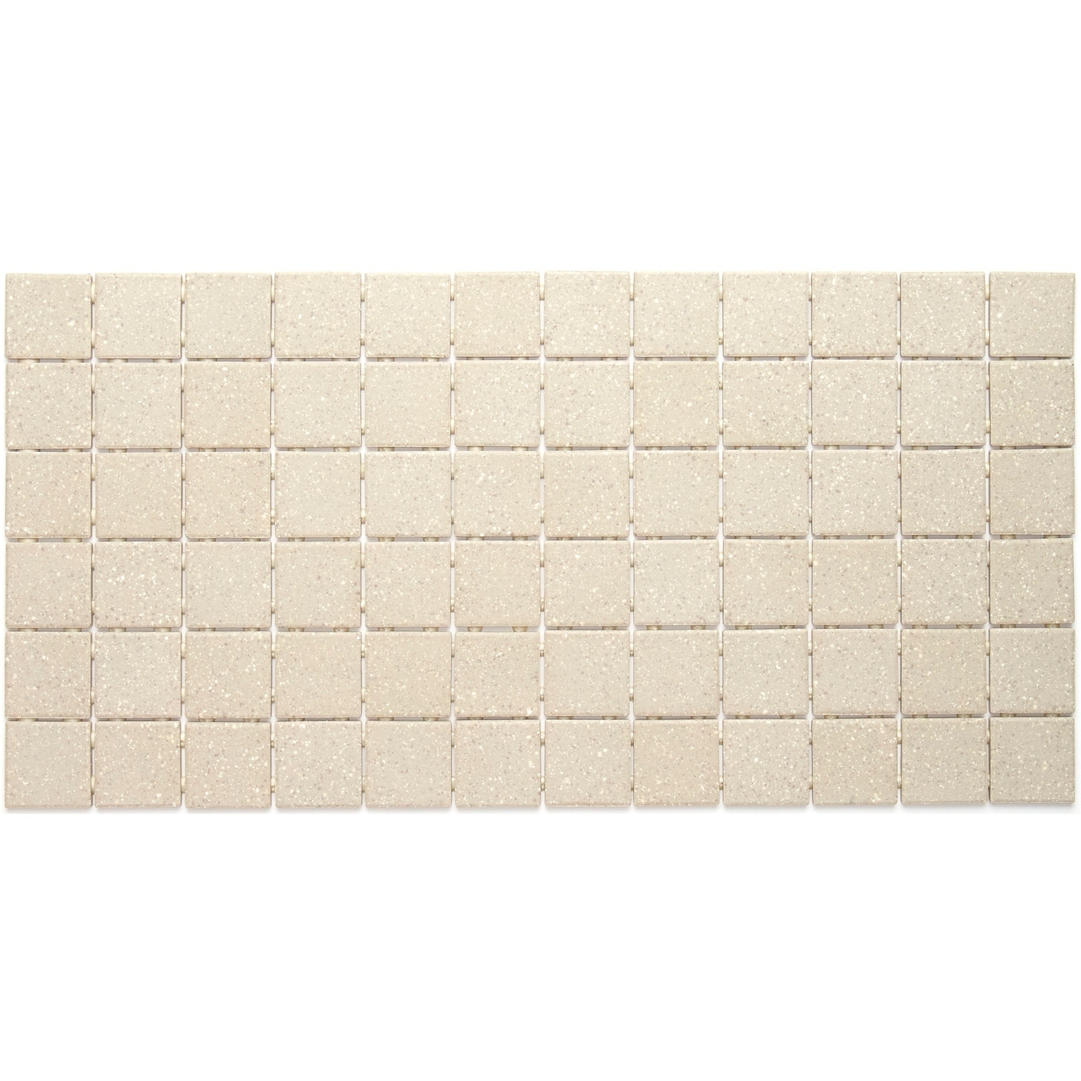 Porcelain 2x2-inch Mosaic Tile in Urban Putty Speckle - 12x24