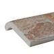 Rustic Style 2x6-inch Ceramic Bullnose in Raffia - 2X6