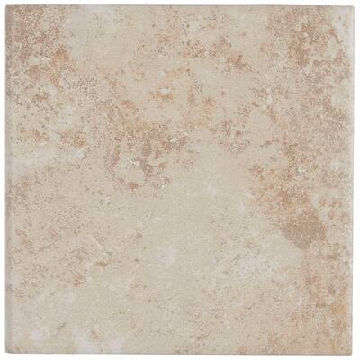Rustic Style 6x6-inch Ceramic Bullnose in Raffia - 6x6