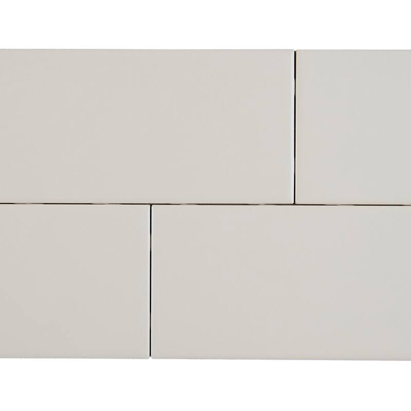Sophisticated 4x8-inch Glazed Ceramic Field Tile in Matte Biscuit - 4x8