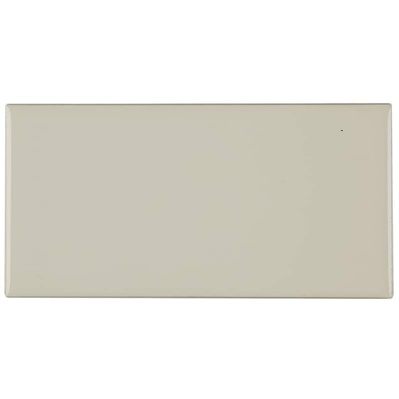 Classic Ceramic 3x6-inch Wall Tile in Biscuit - 3x6