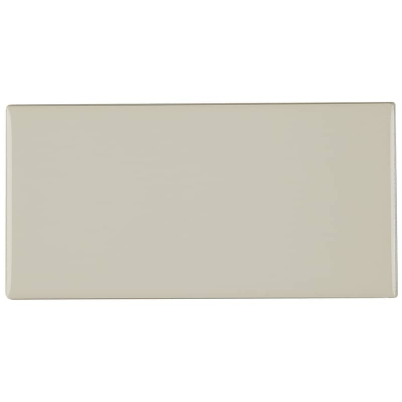 Classic Ceramic 3x6-inch Wall Tile in Biscuit - 3x6