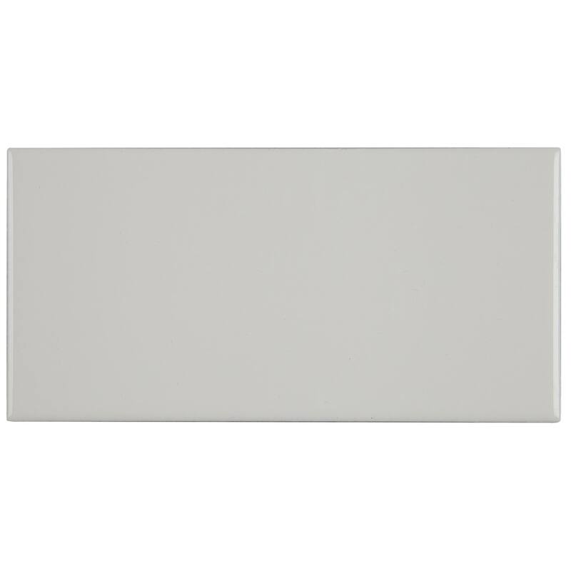Sophisticated 4x8-inch Glazed Ceramic Field Tile in Biscuit - 4x8