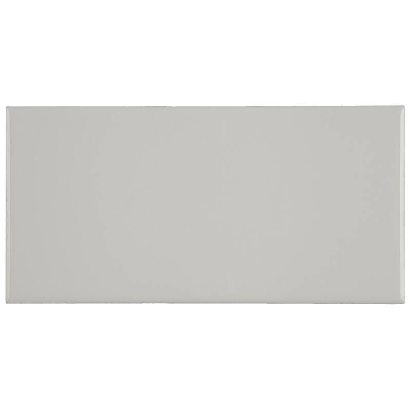 Sophisticated 4x8-inch Glazed Ceramic Field Tile in Biscuit - 4x8