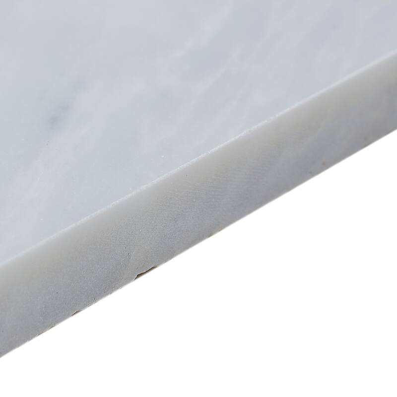 Marble 3x6-inch Honed Field Tile in First Snow Elegance - 3x6
