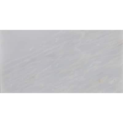 Marble 3x6-inch Honed Field Tile in First Snow Elegance - 3x6
