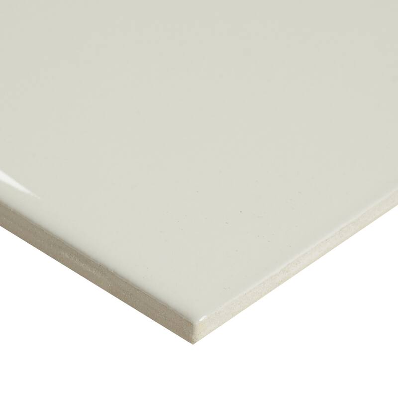 Sophisticated 4x12-inch Glazed Ceramic Field Tile in Biscuit - 4x12