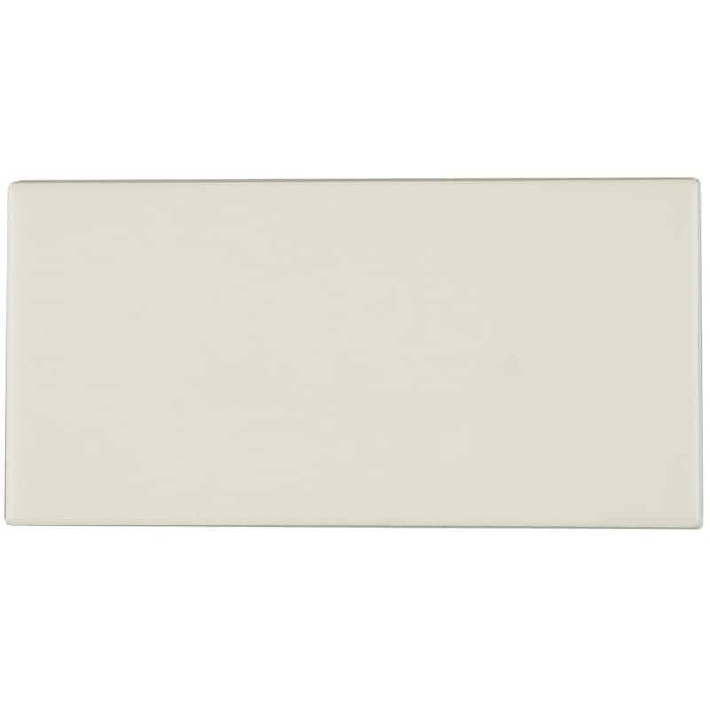 Classic Ceramic 3x6-inch Wall Tile in Matte Biscuit - 3x6