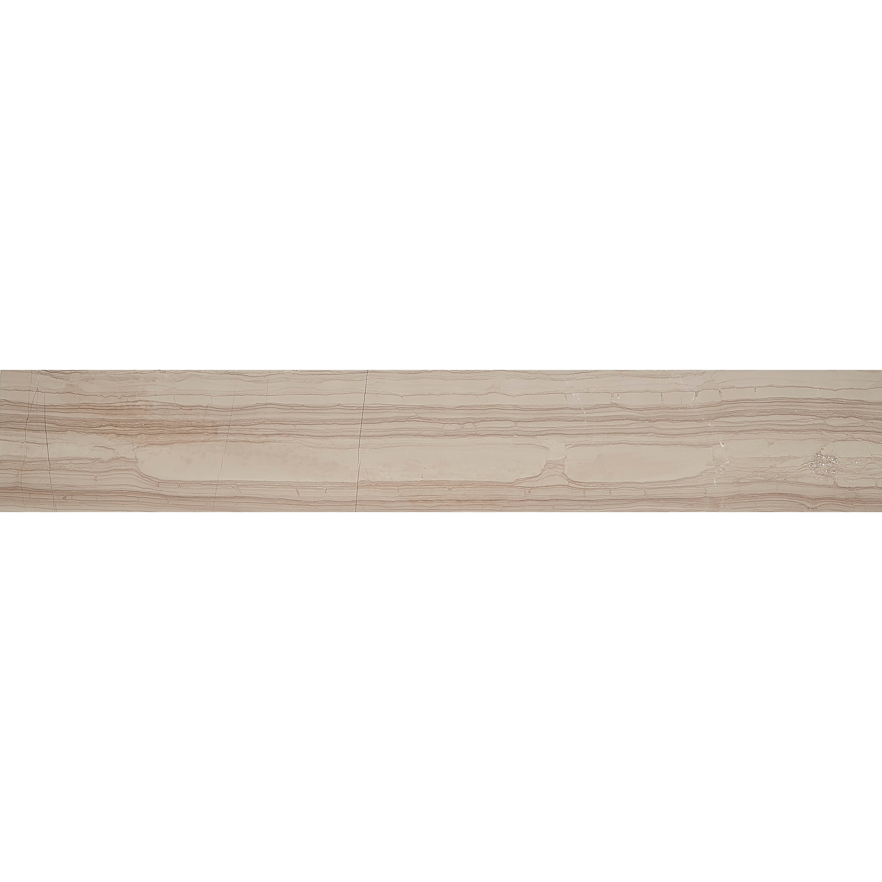 Marble 6x36-inch Honed Vein Cut in Silver Screen - 6x36