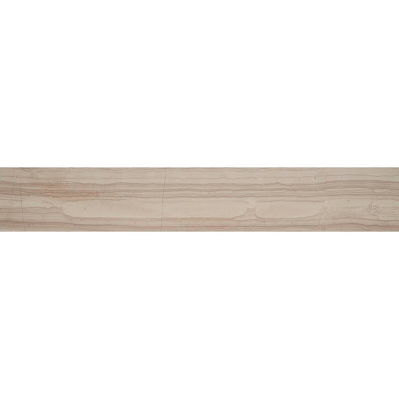 Marble 6x36-inch Honed Vein Cut in Silver Screen - 6x36