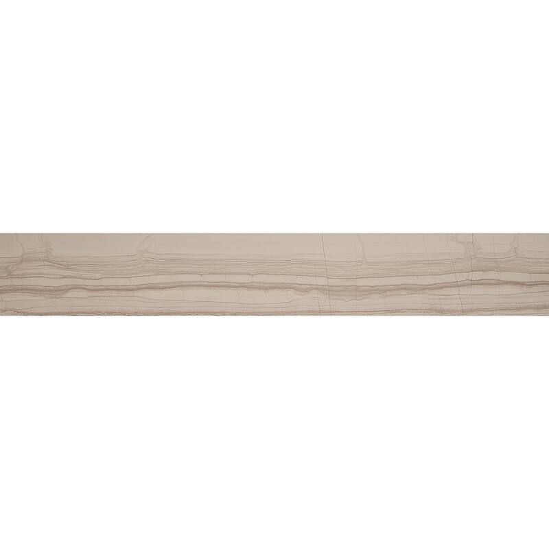 Marble 6x36-inch Honed Vein Cut in Silver Screen - 6x36
