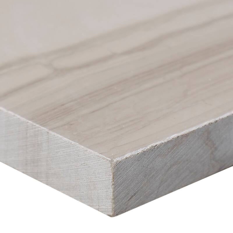 Marble 6x36-inch Honed Vein Cut in Silver Screen - 6x36