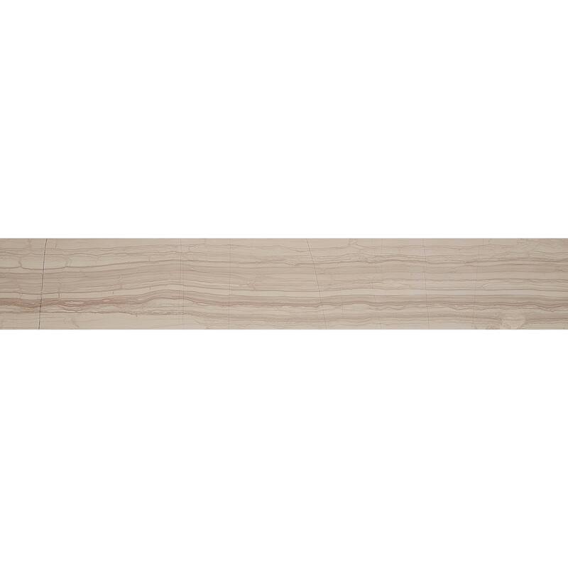 Marble 6x36-inch Honed Vein Cut in Silver Screen - 6x36