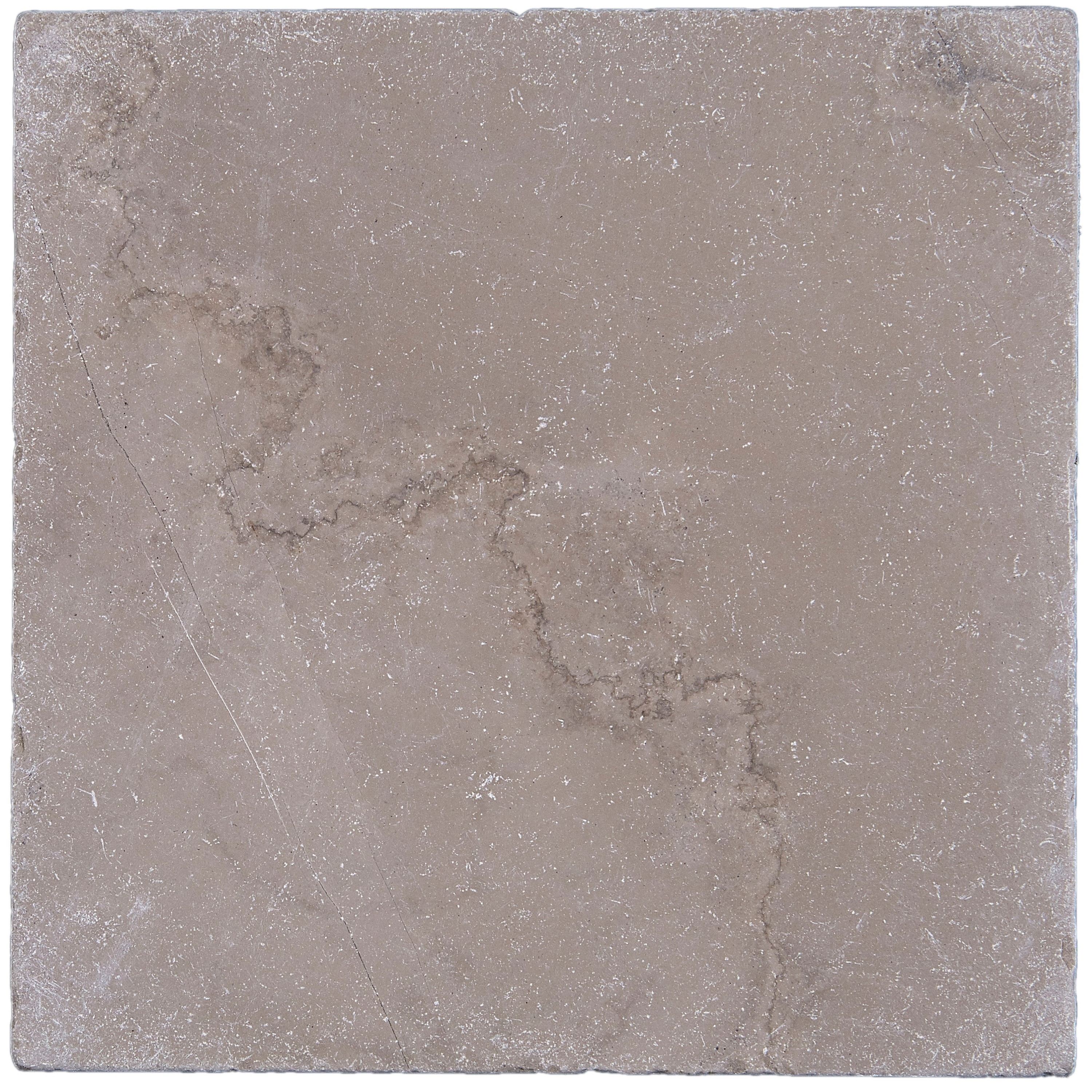 Marble 6x6-inch Tumbled in Silver Screen - 6x6