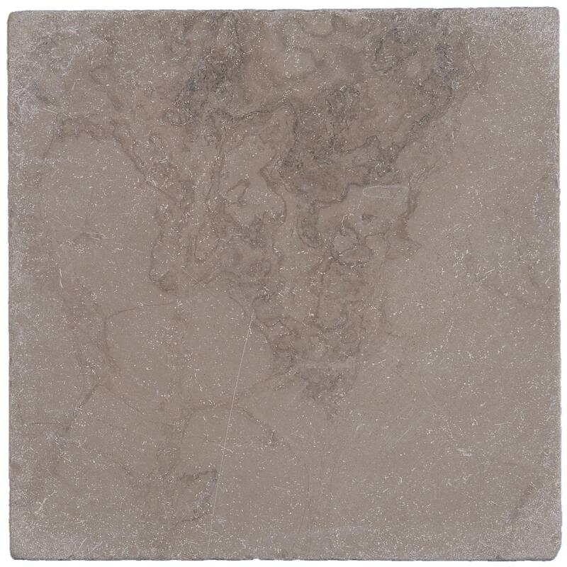 Marble 6x6-inch Tumbled in Silver Screen - 6x6
