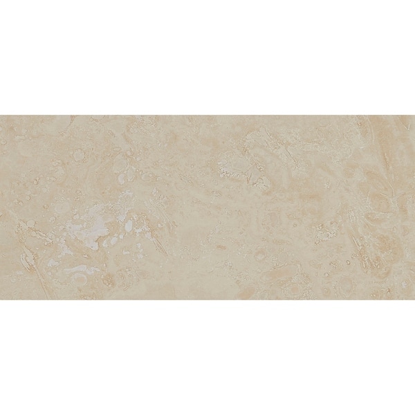 Travertine Stone Tile 3x6-inch Honed in Mediterranean Ivory - 3x6 - Bed ...