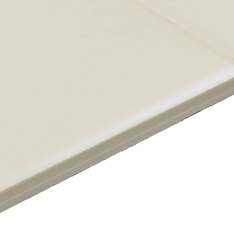 Classic Ceramic 3x6-inch Wall Tile in Matte Almond - 3x6