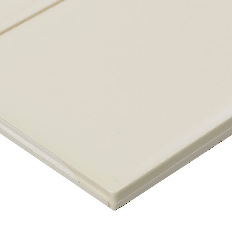 Classic Ceramic 3x6-inch Wall Tile in Matte Almond - 3x6