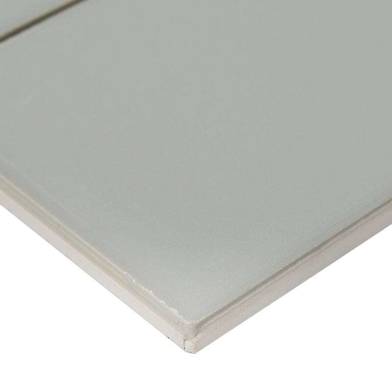 Classic Ceramic 3x6-inch Wall Tile in Desert Gray - 3x6