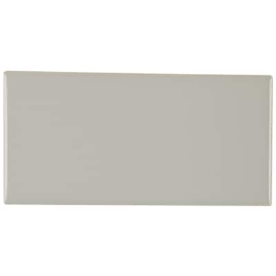 Classic Ceramic 3x6-inch Wall Tile in Desert Gray - 3x6