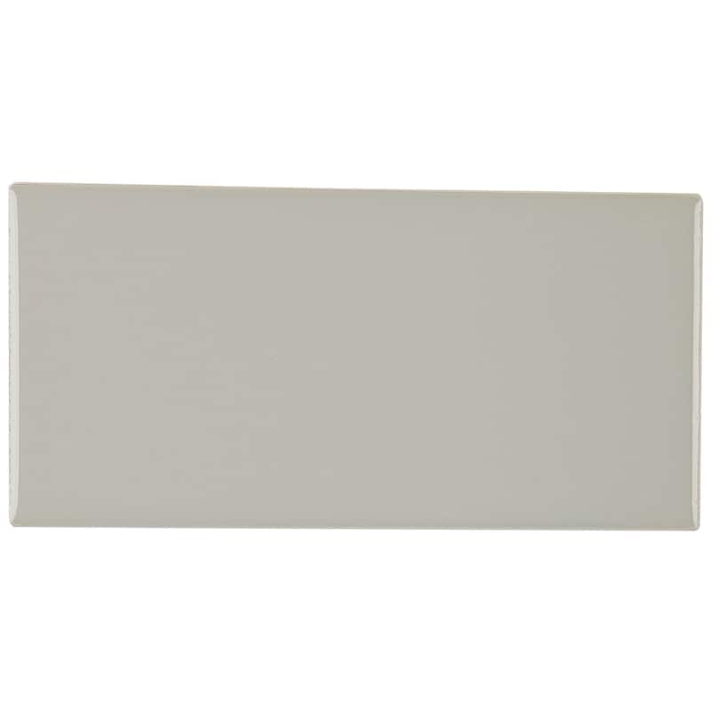 Classic Ceramic 3x6-inch Wall Tile in Desert Gray - 3x6