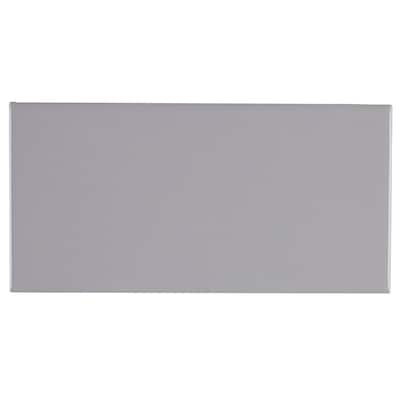 Sophisticated 4x8-inch Glazed Ceramic Field Tile in Desert Gray - 4x8