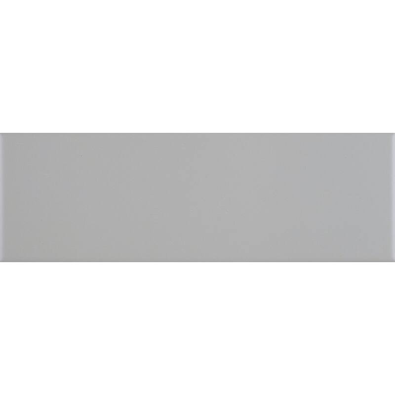 Sophisticated 4x12-inch Glazed Ceramic Field Tile in Matte Desert Gray - 4x12