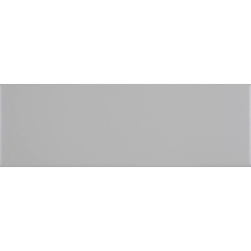 Sophisticated 4x12-inch Glazed Ceramic Field Tile in Matte Desert Gray - 4x12