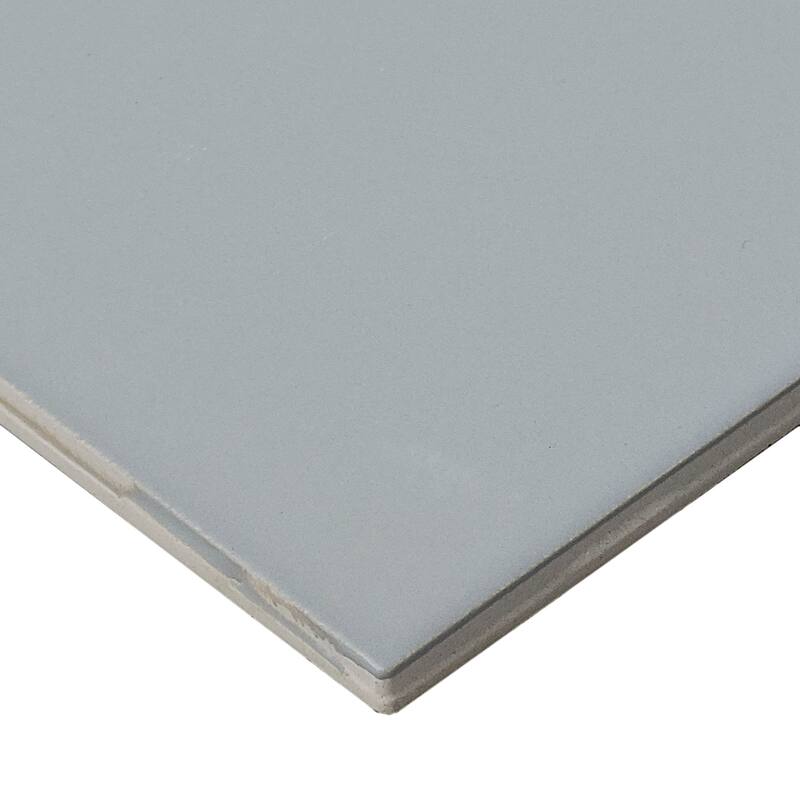 Sophisticated 4x12-inch Glazed Ceramic Field Tile in Matte Desert Gray - 4x12