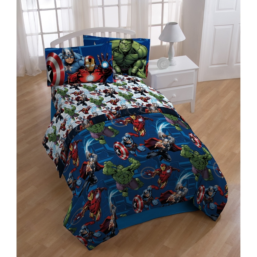 marvel kids bed