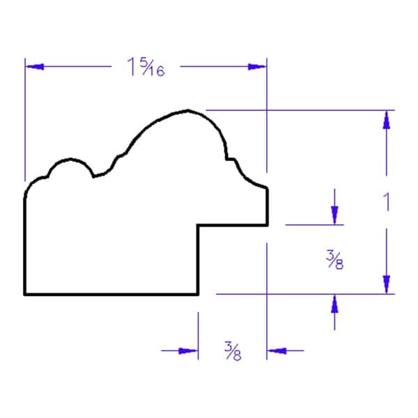 Jefferson Framed Oval Mirror in Walnut